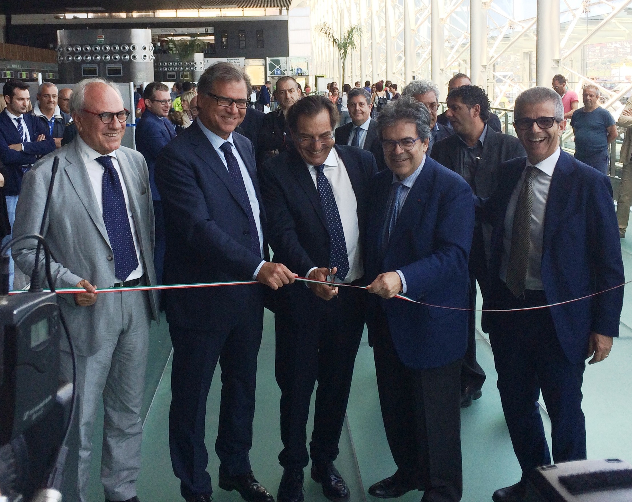 Ampliamento area partenze